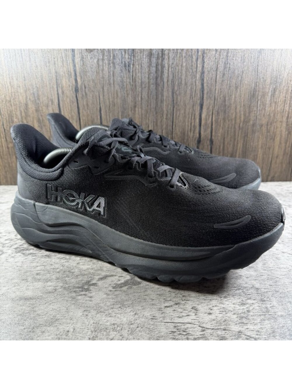 Hoka One One Arahi 8 Running Sneakers Mens 12.5 EE Wide Black Shoes Gym